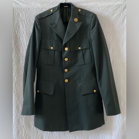 Vintage Official US Military Dress Coat Jacket